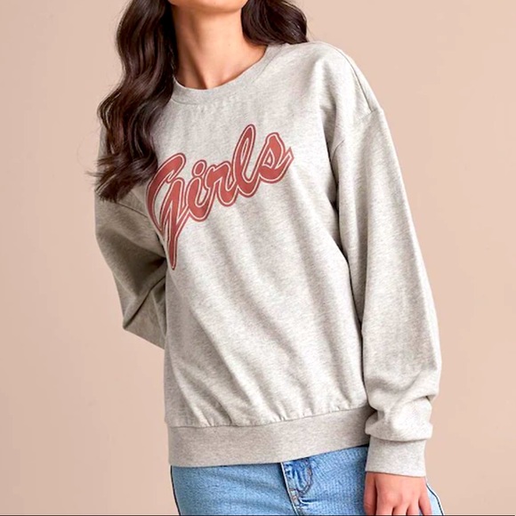 Relaxed Printed Crew Jumper Size 